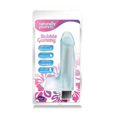 Wibrator-NATURALLY YOURS BUBBLE GUMMY BLUE