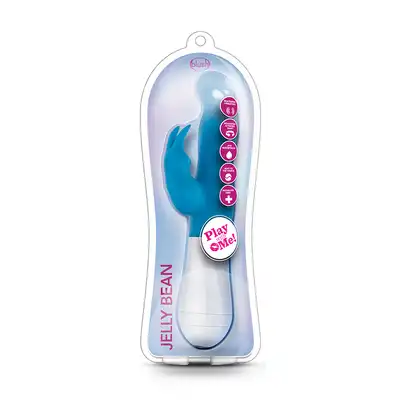 Wibrator-PLAY WITH ME JELLY BEAN BLUE