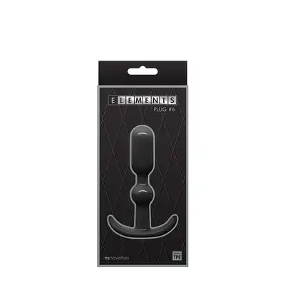 Plug-ELEMENTS PLUG 6INCH BLACK