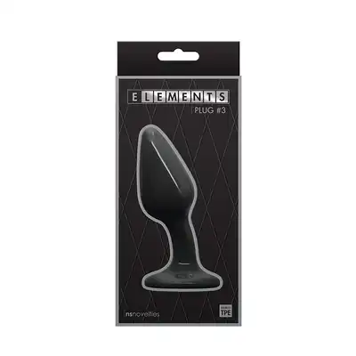 Plug-ELEMENTS PLUG 3INCH BLACK