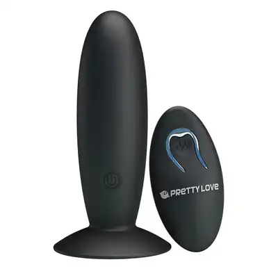 Pretty Love - Remote Control Vibrating Plug. 12 funkcji wibracji, zdalne sterowanie. Świetny korek analny!