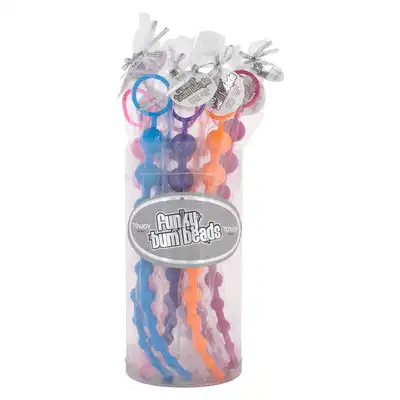 ToyJoy - Kulki Analne w kolorze pomarańczowym