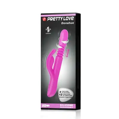 PRETTY LOVE - DONAHUE, USB, 12 vibration, 4 rotation