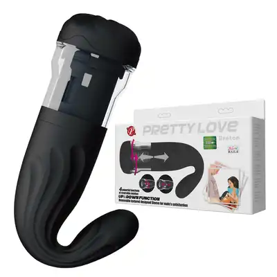 Pretty Love - Breton USB. Niesamowity masturbator z funkcją ruchu obrotowego oraz posuwistego. Pozwól sobie na chwilę przyjemności!