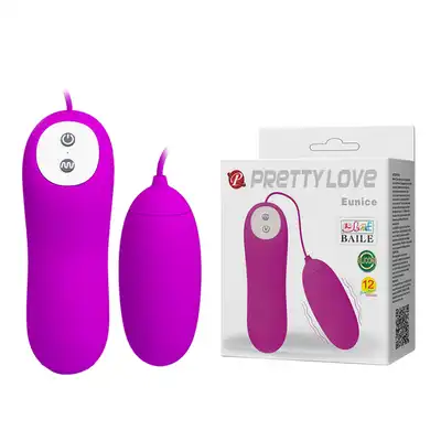 Pretty Love - Eunice. Silikonowe jajeczko. 12 funkcji.