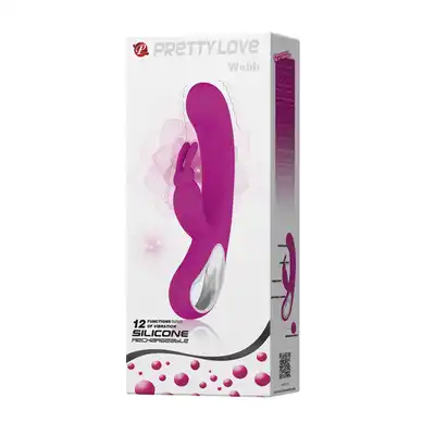 PRETTY LOVE - WEBB, PINK, USB, 12 funkcji. 3 silniki. Bestseller  w najnowszej wersji kolorystycznej. Najwyższe parametry za umiarkowaną cenę. Top produkt!