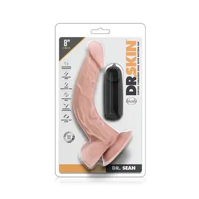 Wibrator-DR. SKIN DR. SEAN 8INCH VIBRATING COCK