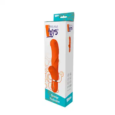Wibrator-DREAM TOYS 10-SPEED ORANGE PERFECTION