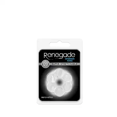 RENEGADE SPINNER RING CLEAR
