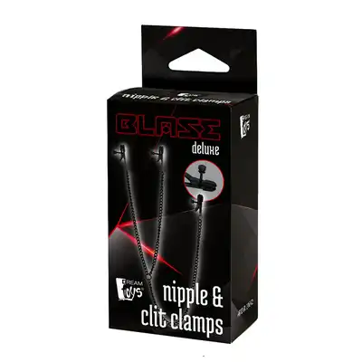 BLAZE DELUXE NIPPLE &amp; CLIT CLAMPS