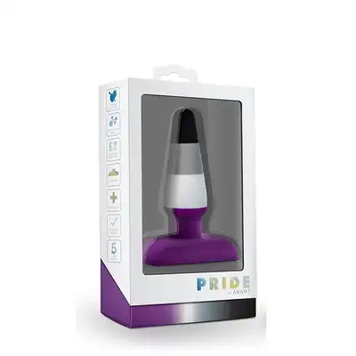 Blush - Avant Silicone Anal Plug P7. Uroczy kolorowy koreczek. Silikon utwardzany platyną. Mega Sale!
