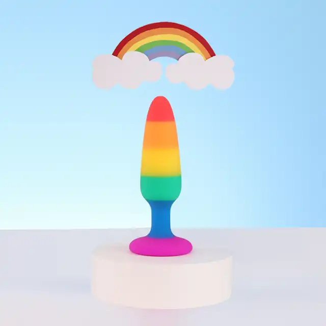 Colours - Pride Edition Silicone Plug. Piękny koreczek rozmiar S.