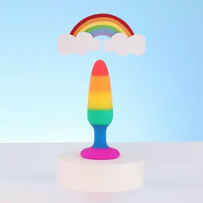 Colours - Pride Edition Silicone Plug. Piękny koreczek rozmiar S.