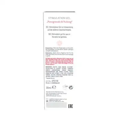Żel/sprej-Stimulation Gel Pomegranate &amp; Nutmeg women 30ml