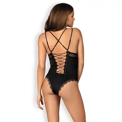 Bielizna-Lolitte body czarne XXL