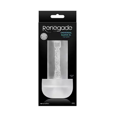 RENEGADE UNIVERSAL SLEEVE XL CLEAR