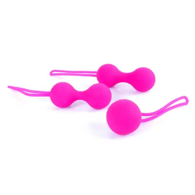 Kulki gejszy-Silicone Kegal Balls Set