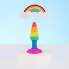 Colours - Pride Edition Pleasure Mini Anal Plug. Tylko 9 cm. Idealny