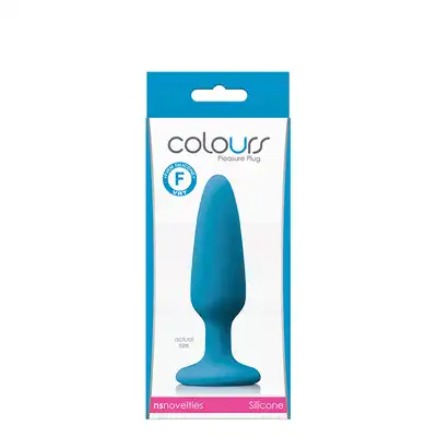 COLOURS PLEASURES SMALL PLUG BLUE