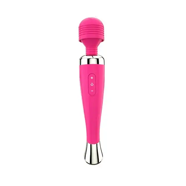 Bodywand de luxe pink 19 cm recharg bodywand   metal plated