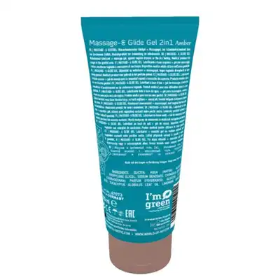 Żel/sprej-Shiatsu 2in1 Massage-Glide Amber scent 200ml. Mega Sale!