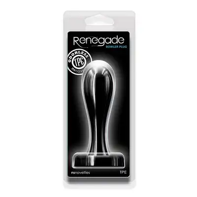 RENEGADE BOWLER PLUG LARGE BLACK