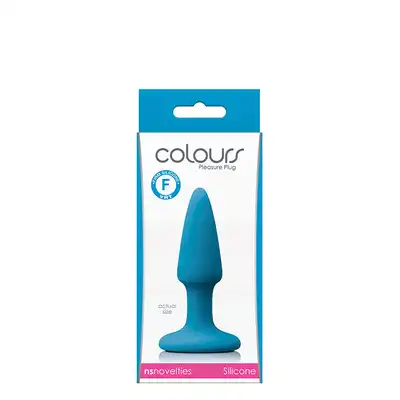 COLOURS PLEASURES MINI PLUG BLUE