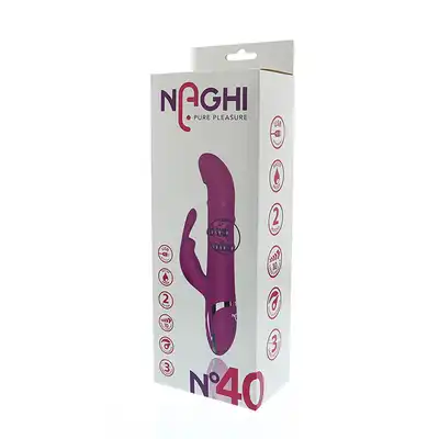 NAGHI NO.40 RECHARGEABLE DUO VIBRATOR