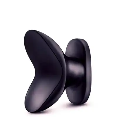 Anal Adventures by Blush -  Anal Anchor Black. Korek analny z rozwieraczem. Nowe doświadczenia, 10 cm w rozwarciu.