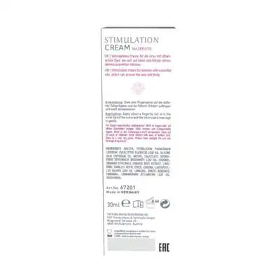 Żel/sprej-Shiatsu Stimulation Cream Women 30ml.