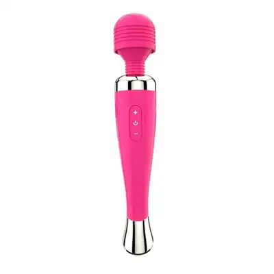 Bodywand de luxe pink 19 cm recharg bodywand   metal plated
