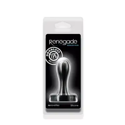 RENEGADE BOWLER PLUG SMALL BLACK