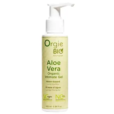 Orgie Bio - Aloe Vera Organic Gel 100 ml. Wegański lubrykant na bazie wody z kojącym aloesem. Super skład. Top produkt!