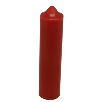 Kinky candle  red low temperature  candle 20 cm