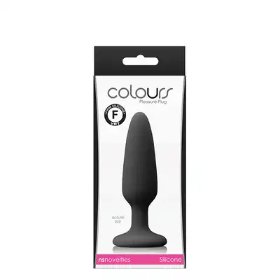 COLOURS PLEASURES SMALL PLUG BLACK