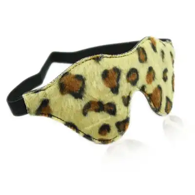 Toyz 4 Lovers - Leopard Mask. Zmysłowa maska z motywem lamparta dla odważnej gry w dominację