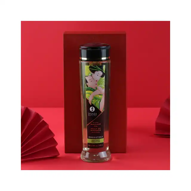 Shunga - Erotic Massage Oil Irresistable Asian. Olejek do masażu erotycznego 240 ml azjatycki afrodyzjak. 