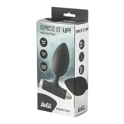 Lola - Vibrating Anal Plug Spice it up New Edition Perfection Black