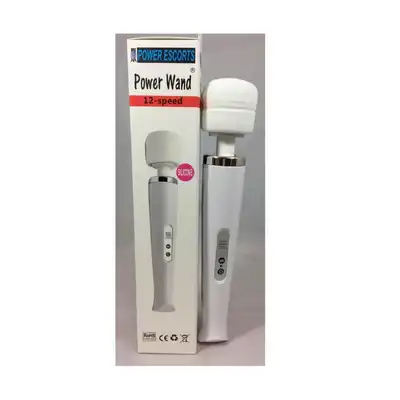 Powerwand  white eu plug big size wand massager