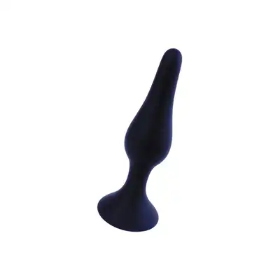 Boss Series - Anal Plug Black S. Wtyczka analna czarna, 100% bezpieczny silikon medyczny