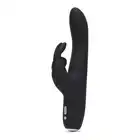 50 Shades Of Grey, Slimline Rabbit Vibrator. Silikonowy Wibrator z Króliczkiem i Stymulacja Punktu G.