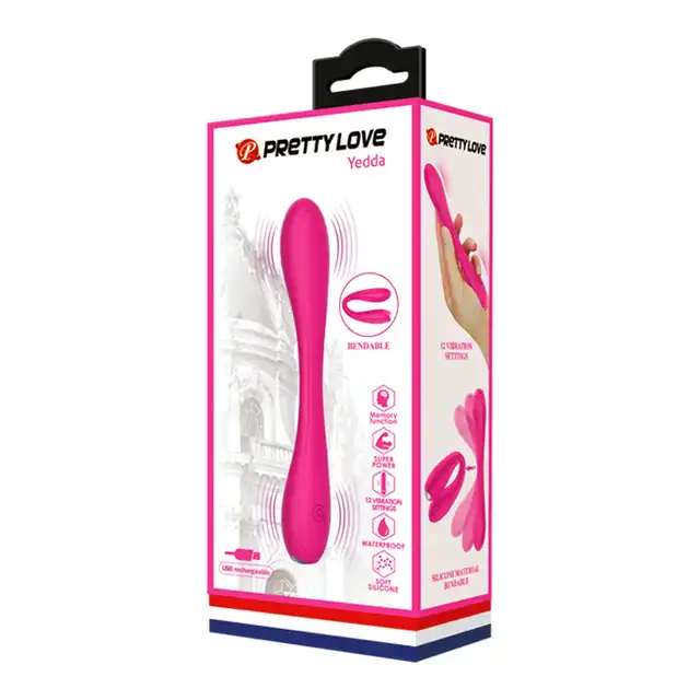 Wibrator Pretty Love Yedda Pink. Idealny dla par. Bestseller!