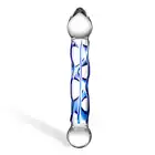 Glas - Full Tip Textured Glass Dildo. Niezwykłe szklane dildo zapewni Ci maksimum rozkoszy. 
