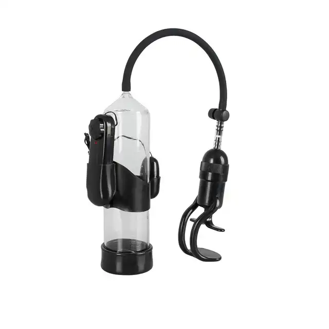 Mister Boner - Vibrating Power Pump. Doskonała dla każdego rozmiaru, wibrująca pompka do penisa. 
