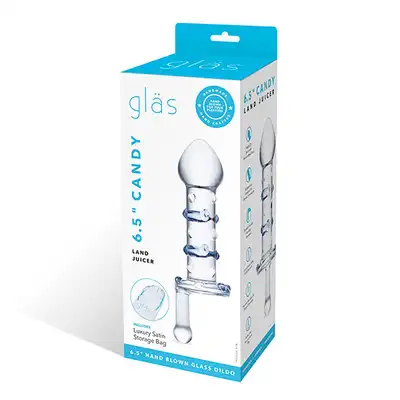 Glass Dildo 6,5' Candy- Szklana Wtyczka Analna