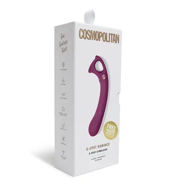Cosmopolitan - Romance G-Spot Vibrator. Bestseller na całym świecie, polecany przez wszystkie kobiety!