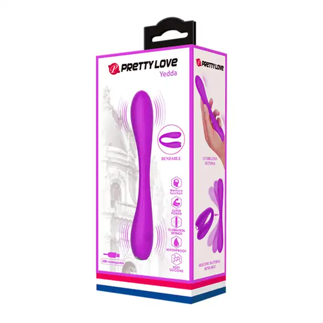 Wibrator Pretty Love Yedda Purple. Fantastyczna zabawka dla par.