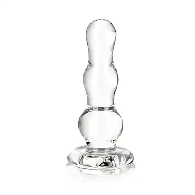 Glass Butt Plug 4". Szklana Wtyczka Analna