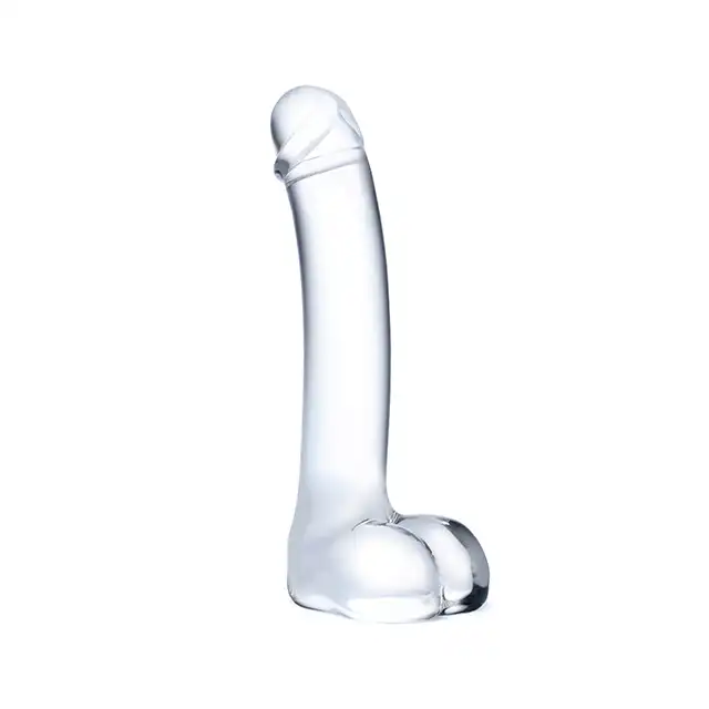 Glas- Realistic Cured Glass G-spot, szklane dildo do stymulacji punktu G 