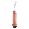 King Cock - Realistyczny penis z wytryskiem. Długość 15 cm. Sztuczna sperma w zestawie.